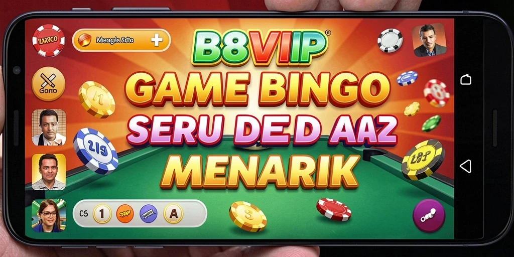 Tampilan gameplay B8VIP yang menarik dan interaktif.