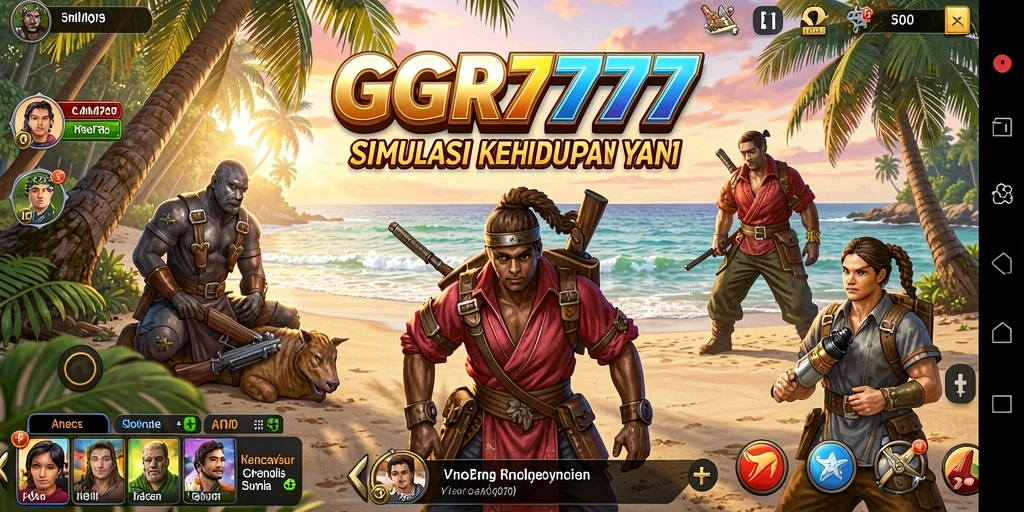 Tampilan gameplay dari GGR7777 yang memukau dan interaktif.
