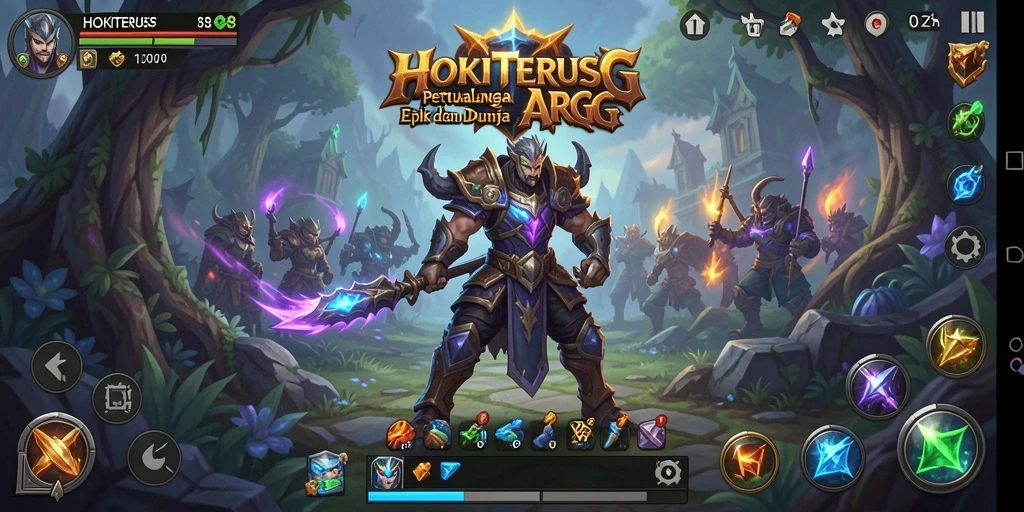 Screenshot gameplay HOKITERUS88 yang menampilkan pertarungan seru dan grafis menawan.