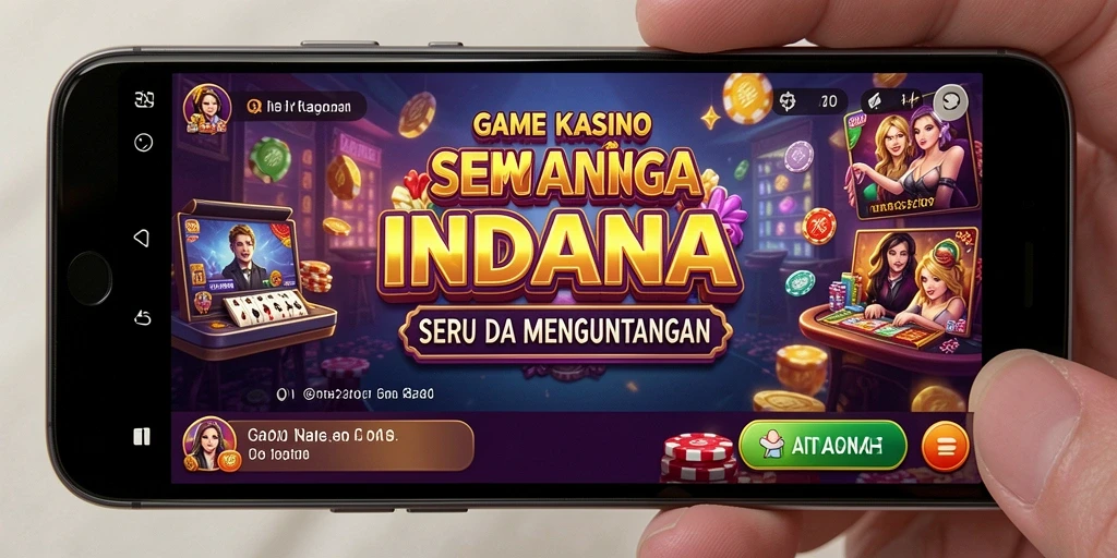 Gameplay seru dari INDAAA yang penuh warna dan tantangan.