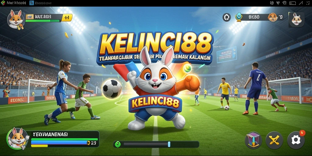 Screenshot gameplay <strong>KELINCI88</strong> yang menunjukkan aksi olahraga yang seru.