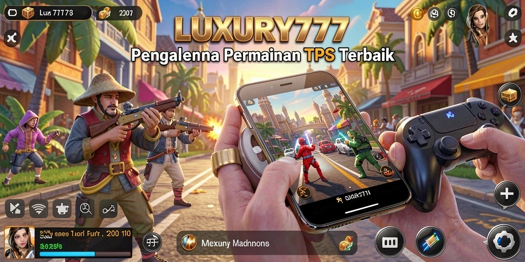Tampilan gameplay seru di LUXURY777 dengan pertarungan intens.