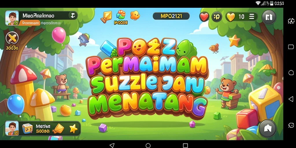Gameplay seru MPO2121 dengan tantangan puzzle yang menarik.
