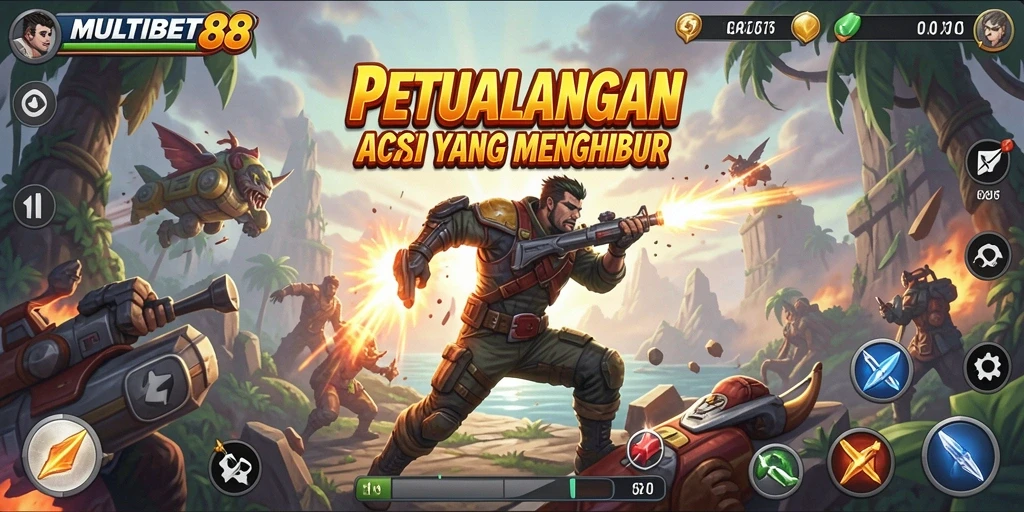 Screenshot gameplay MULTIBET88 yang menunjukkan aksi mendebarkan.