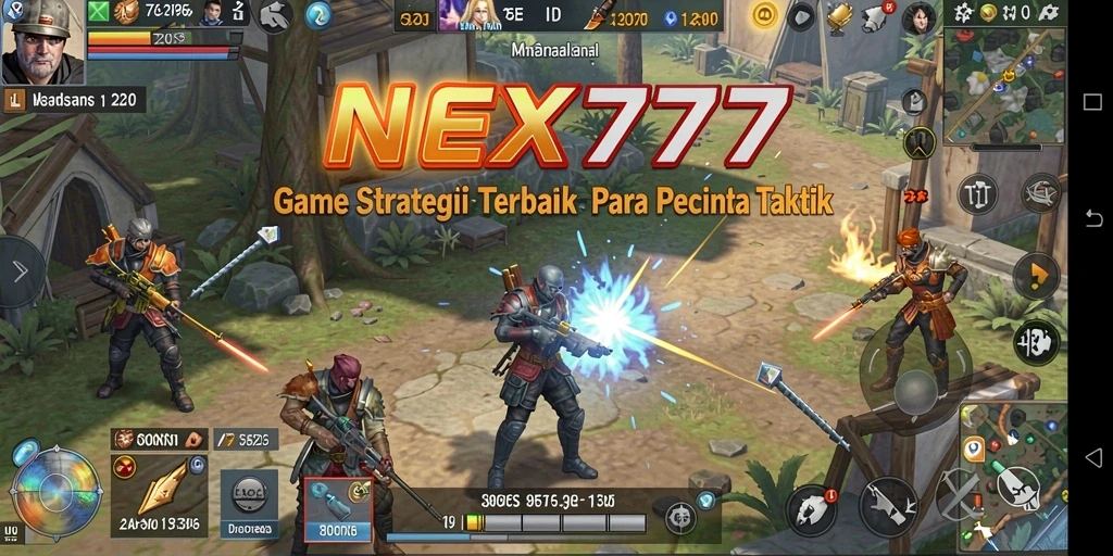Tampilan gameplay NEX777 dengan elemen strategi yang menegangkan.