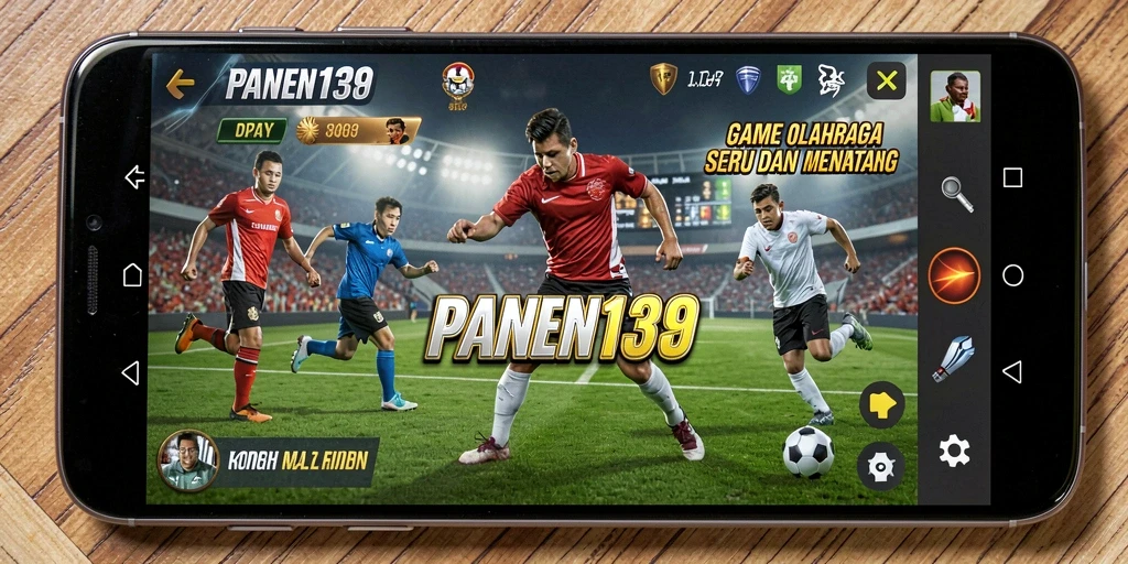 Tampilkan gameplay seru dari PANEN138 yang penuh aksi olahraga.