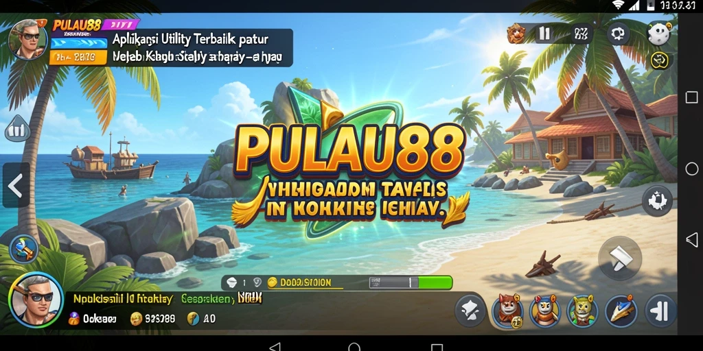 Tampilan antarmuka PULAU88 yang memudahkan penggunaan aplikasi Utility.