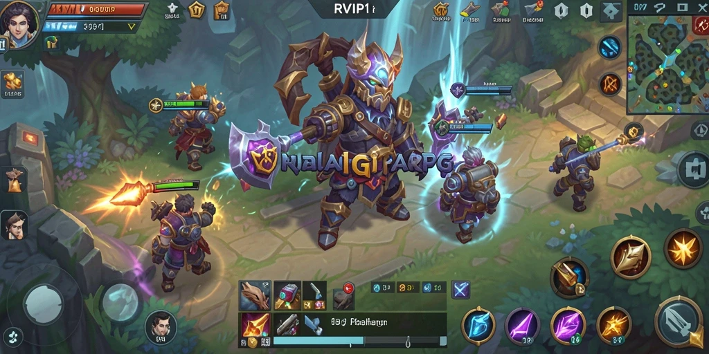 Tampilan menarik dari gameplay RVIP1 yang seru dan mengasyikkan.