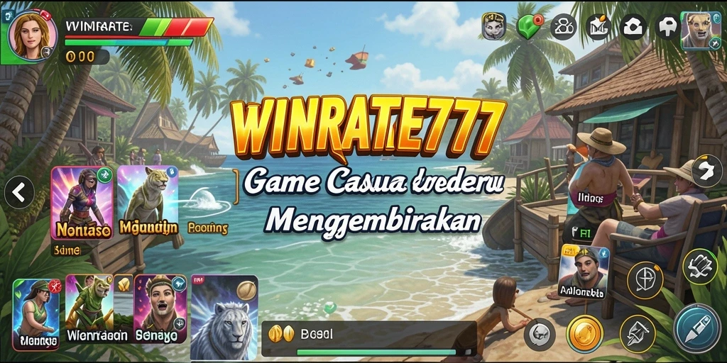 Screenshot gameplay <strong>WINRATE777</strong> menampilkan aksi seru dan grafis menarik.
